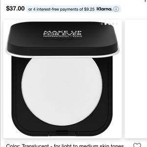 Makeup Forever Ultra HD Microfinishing Pressed Powder